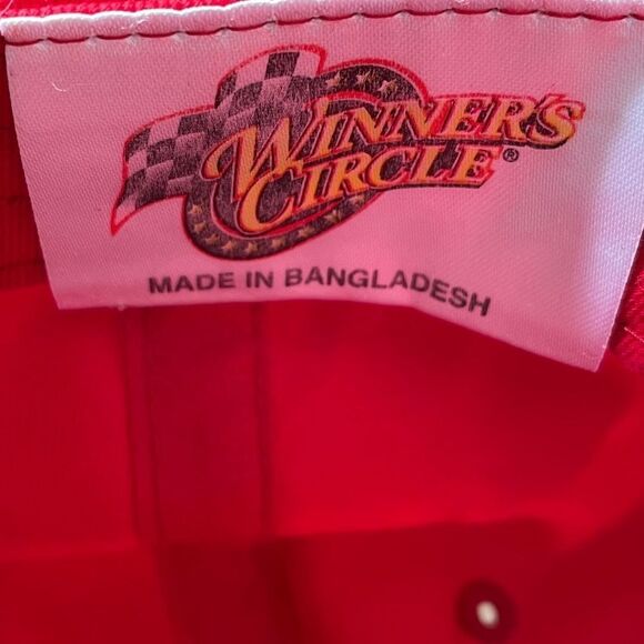 VINTAGE Y2K Winners Circle Budweiser Dale Jr NASCAR Cap Hat - Picture 6 of 8